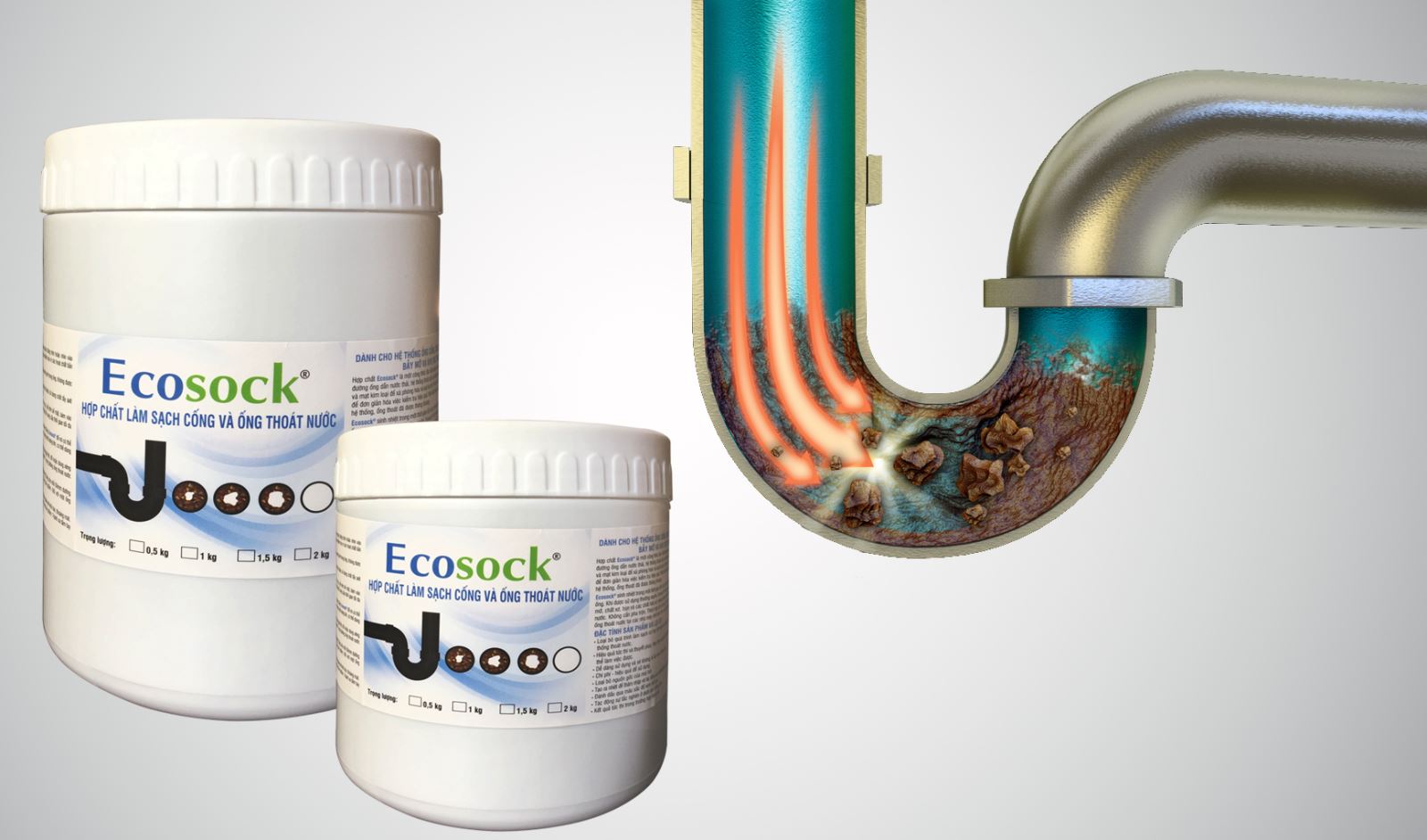 Thực hư việc sử dụng EcoSock có thể khử mùi hôi cống? 2