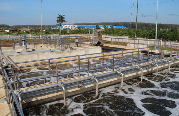 nhà máy xử lý nước cung cấp nước sinh hoạt cho người dân